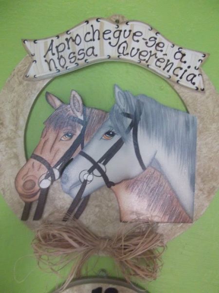 guirlanda de cavalos
